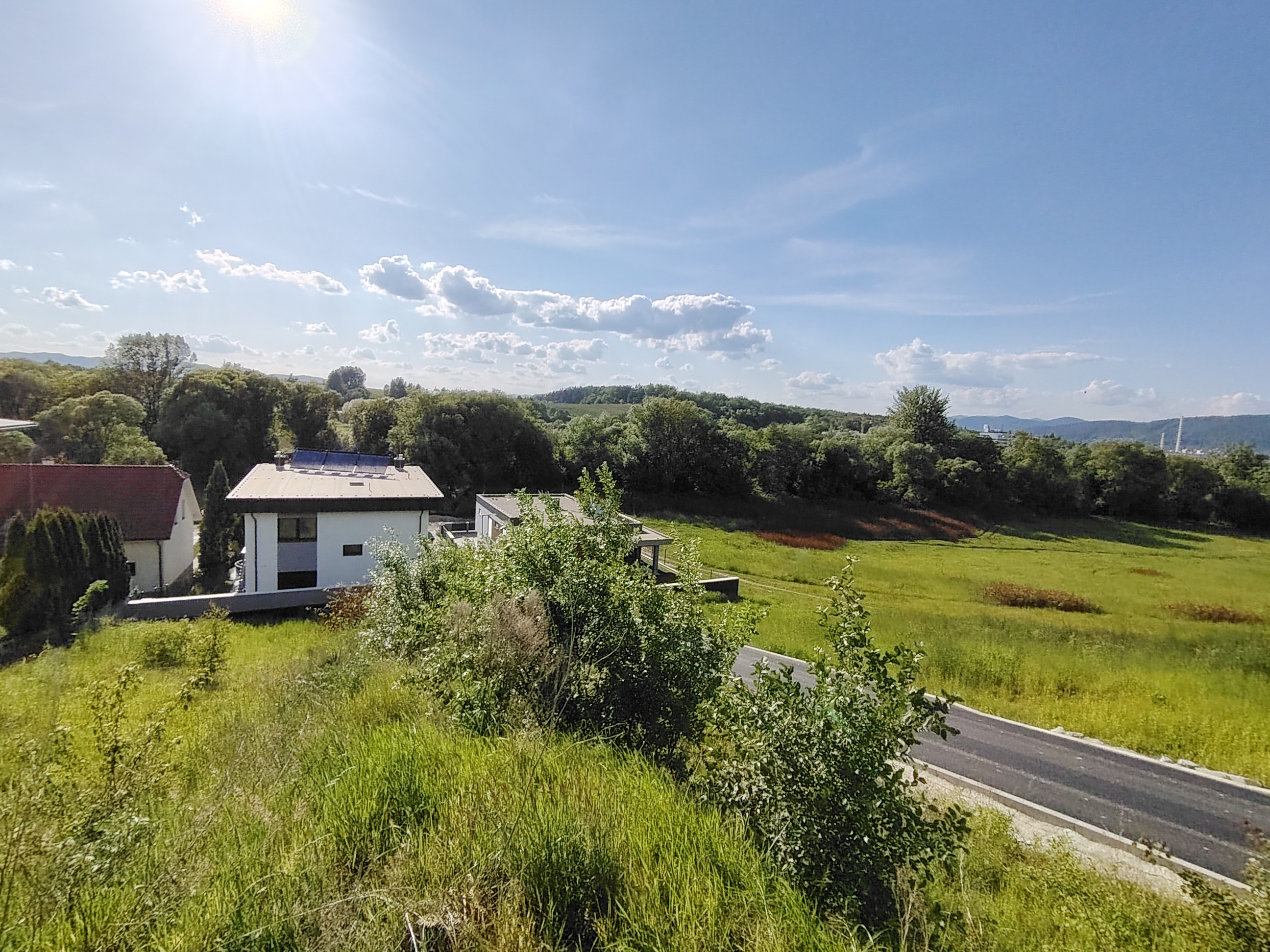 Na predaj slnečný pozemok s panoramatickým výhľadom, Rosina pri Žiline, Cena: 148.800,-€