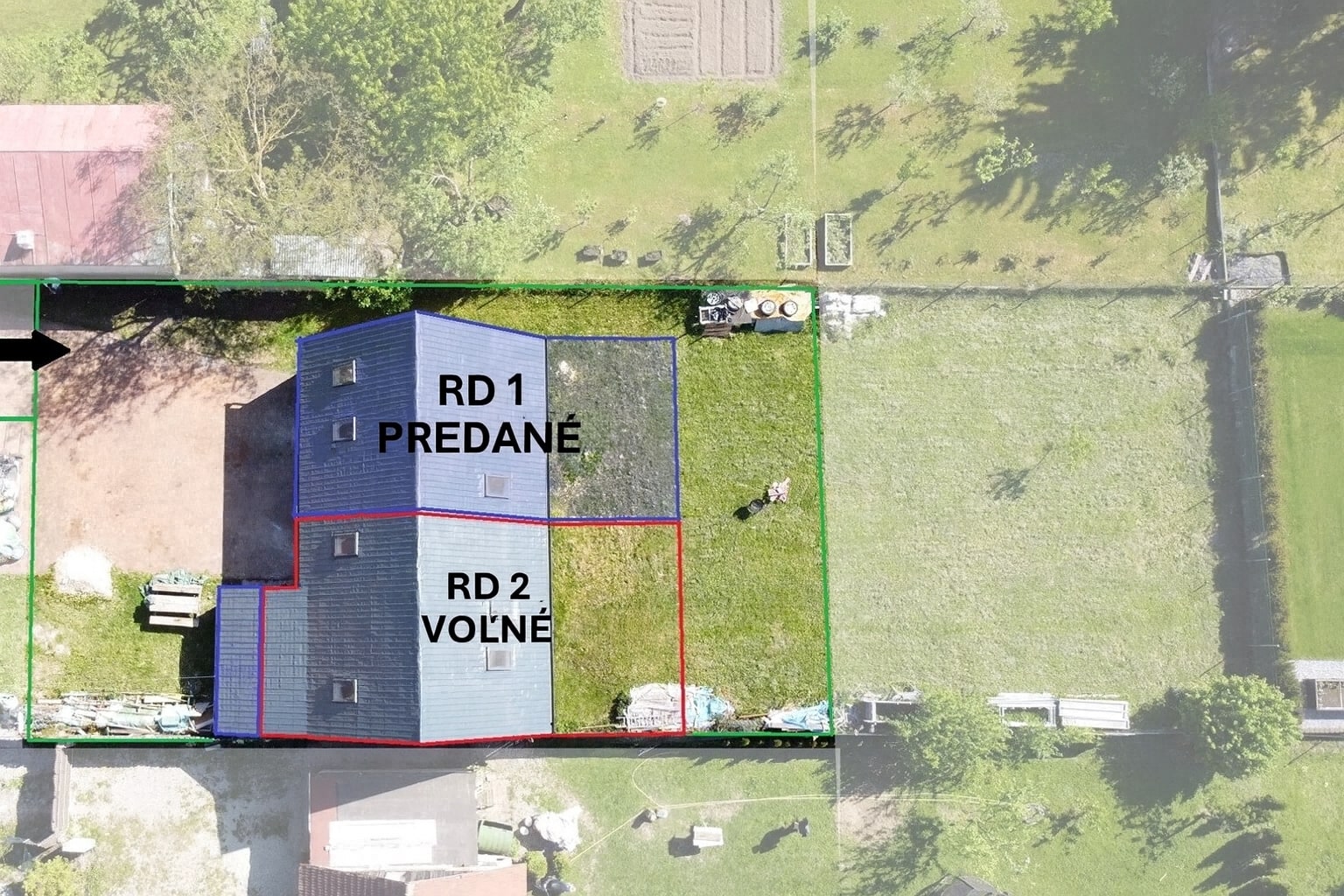 Na predaj 4-izbový rodinný dom s predzáhradkou a 2 parkovacími miestami, Rosina