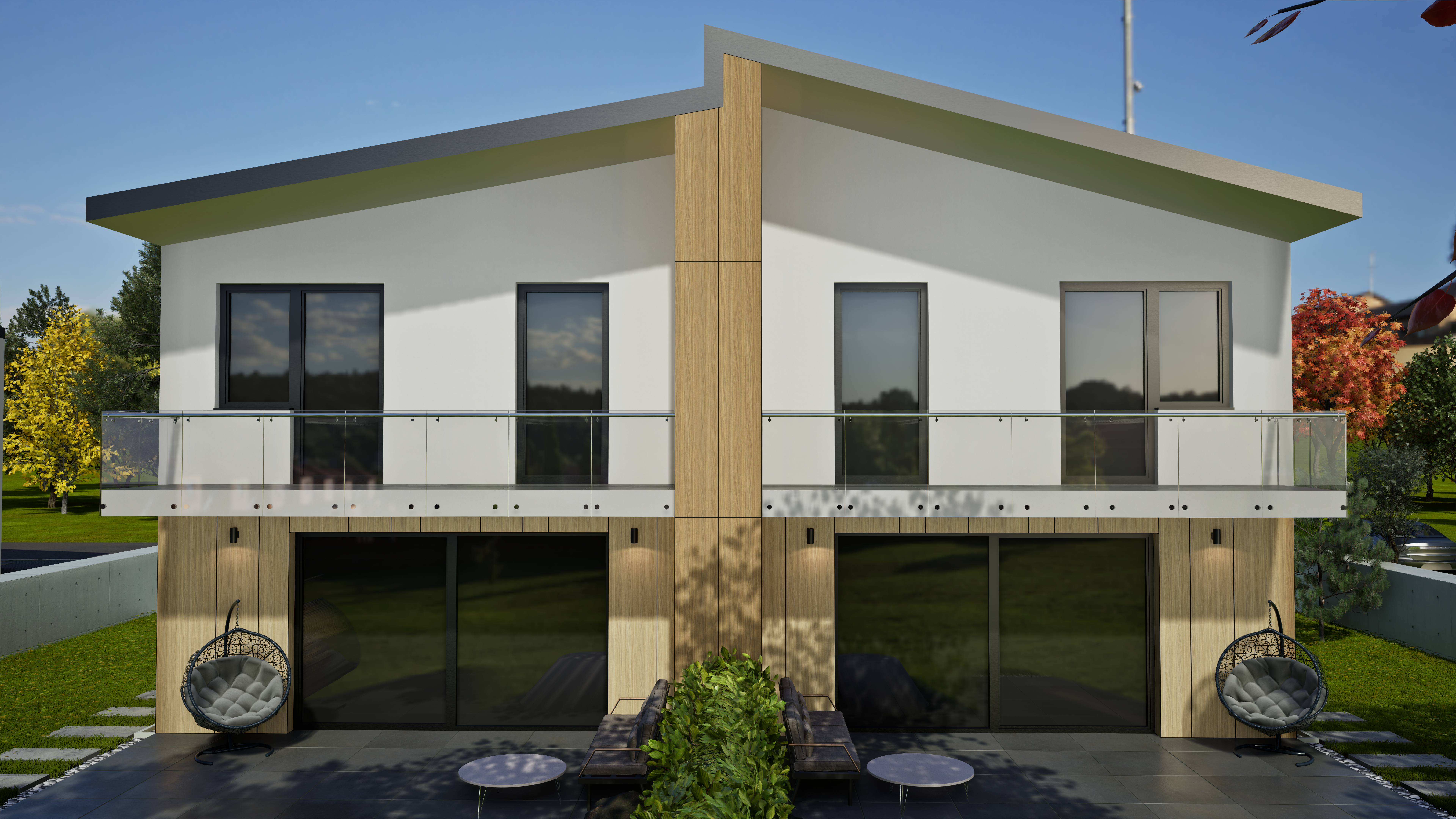 PRENÁJOM – Luxusný, úplne nový rodinný dom vo Veľkej Lomnici s výhľadom na Tatry