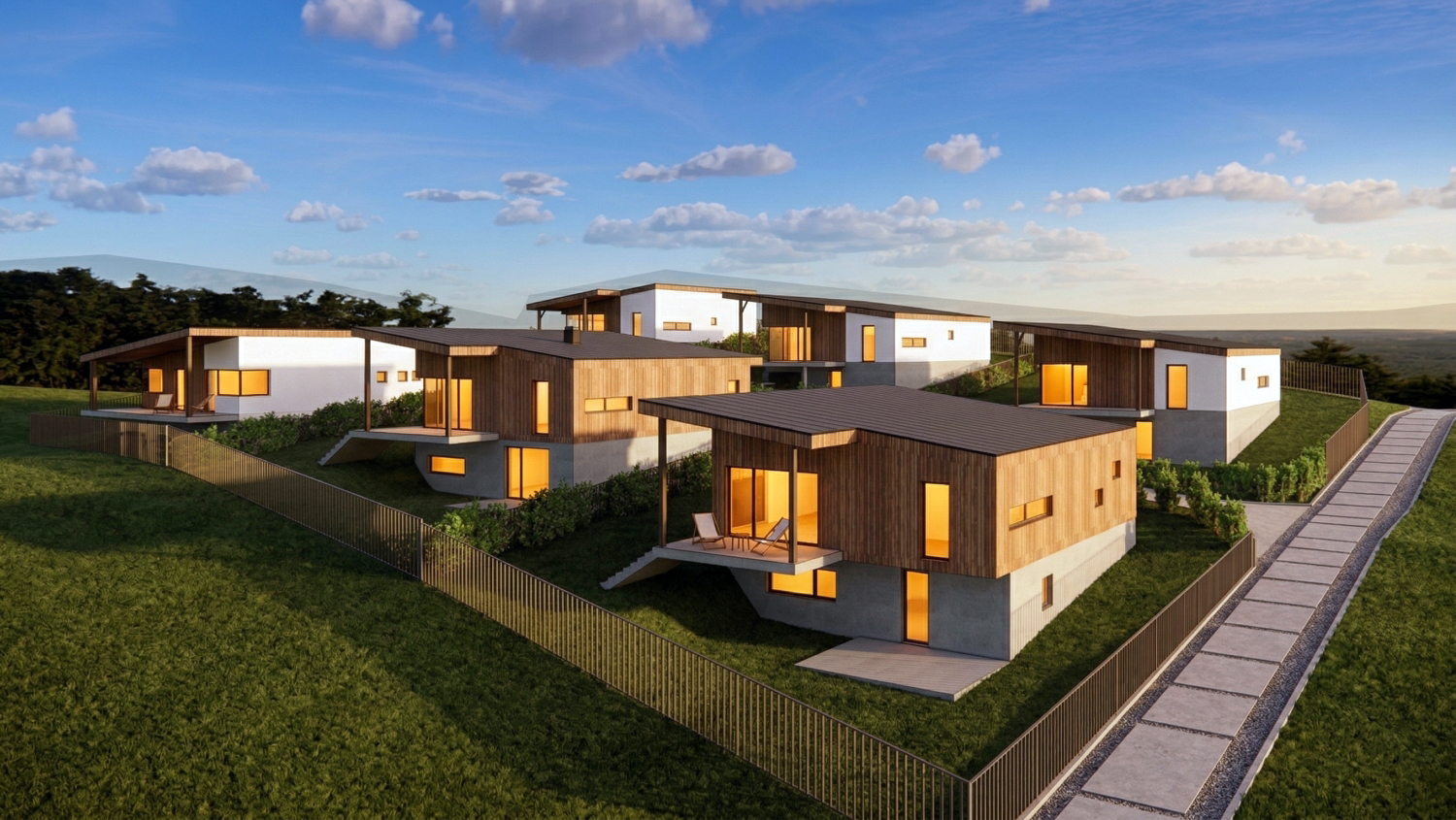 6 susediacich parciel blízko Žiliny: stavebný pozemok 4 055 m², Peklina, Cena: 438.000€