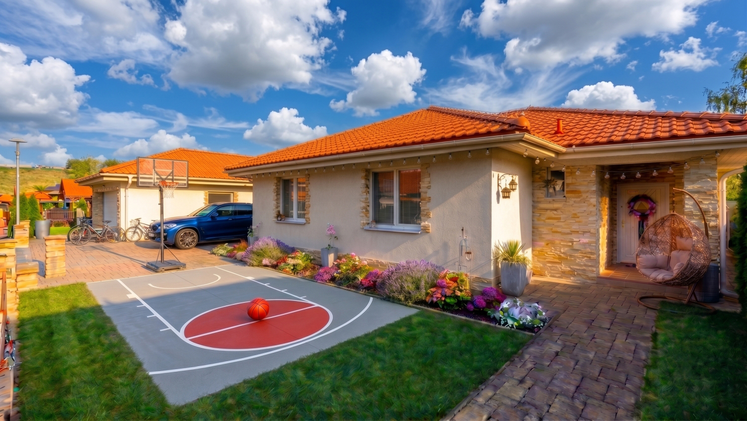 Ako na dovolenke po celý rok: bungalov, zimná záhrada, veľká garáž, kúpele pešo, Raj. Teplice - Konská, Cena: 369.000€