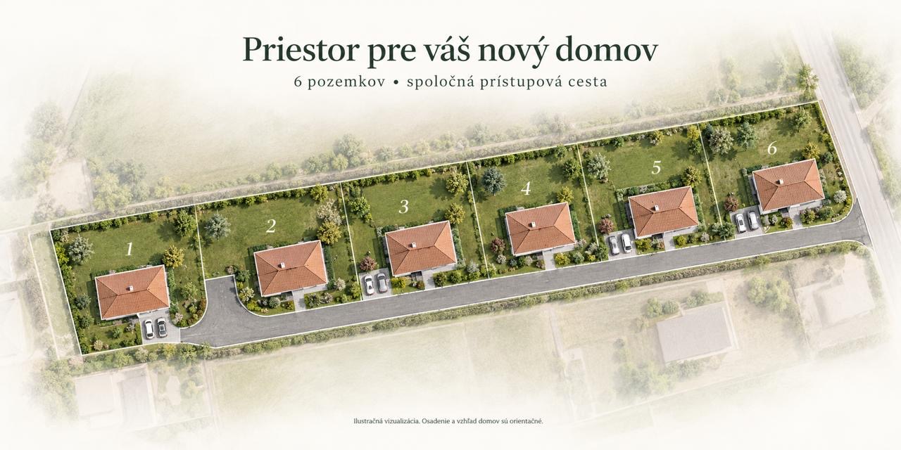 Pozemok pre rodinný dom – 650 m² - 39.000€